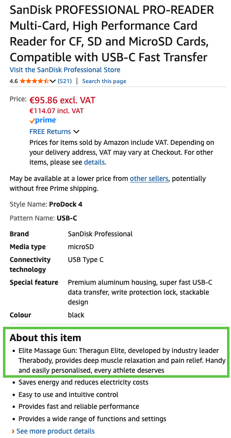  About this item      Elite Massage Gun: Theragun Elite, developed by industry leader Therabody, provides deep muscle relaxation and pain relief. Handy and easily personalised, every athlete deserves 